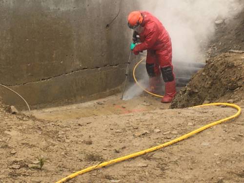 Hydrodemolition
